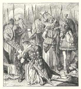 Una incursión tártara de John (after) Tenniel
