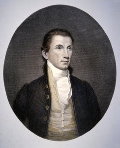 James Monroe (1758-1831) grabado por Asher Brown Durand (1796-1886) de John (after) Vanderlyn