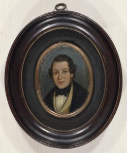 Miniatura: Retrato de Abram Constable (1783-1862), hermano del artista