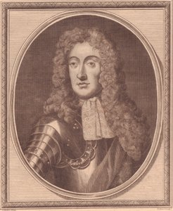 Retrato de Jacobo II de Inglaterra (1633-1701), grabado en cobre por John Goldar (1729-1795) de Walter Charles Mills
