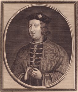 Retrato del Rey Eduardo IV de Inglaterra (1442-1483), grabado en cobre por John Goldar (1729-1795) de Walter Charles Mills