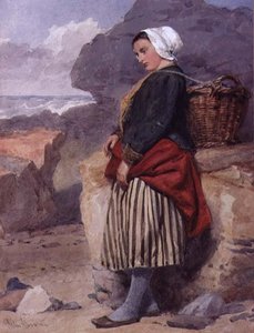 Una pescadora de Boulogne de John Absolon