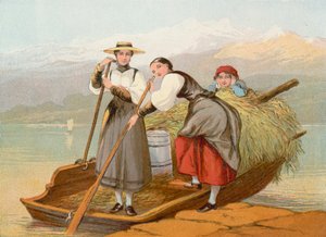 De vuelta de las montañas, Suiza de John Absolon