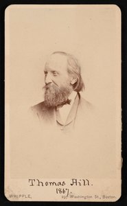 Retrato de Thomas Hill 1818-1891, 1867 de John Adams Whipple