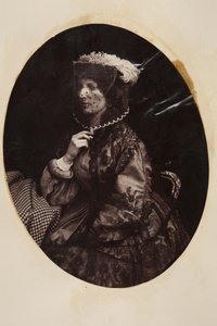 Mujer con velo [Miss Godfrey] de John Adamson