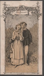 Desde el corazón, hacia 1850 (xilografía coloreada) de John Allanson