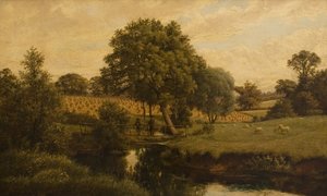 Arroyo Finham cerca de Coventry, 1888 de John Anderson