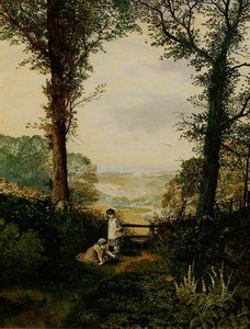 Valle de Burnsall, Wharfedale de John Atkinson Grimshaw