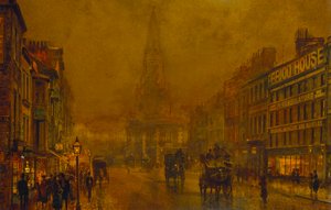 Calle Blackman, Borough de John Atkinson Grimshaw