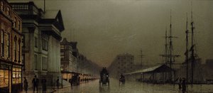 Liverpool, 1893 de John Atkinson Grimshaw
