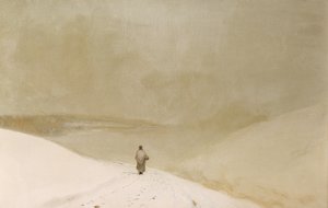 Nieve y Niebla (Capricho en Menor Amarillo) de John Atkinson Grimshaw