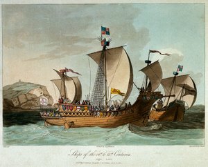 Barcos de los siglos XIV y XV