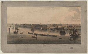 Vista panorámica de San Petersburgo, Entre 1805 y 1807 de John Augustus Atkinson