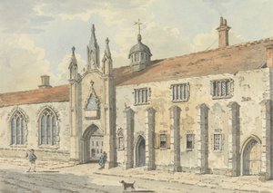 Escuela de Wells, Somerset de John Augustus Atkinson