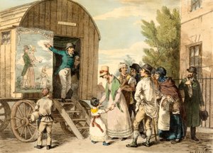 El Espectáculo, pub. c1821 de John Augustus Atkinson