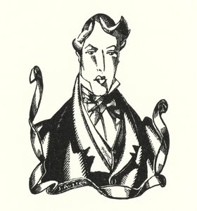 Ilustración de Finis para Don Juan de Lord Byron (litografía) de John Austen