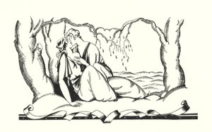 Ilustración para Don Juan de Lord Byron (litografía) de John Austen