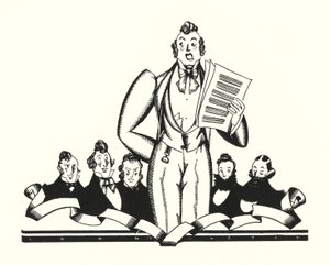 Ilustración para Don Juan de Lord Byron (litografía)