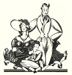 Ilustración para Don Juan de Lord Byron (litografía)