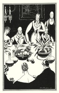 Ilustración para Don Juan de Lord Byron: La hora más lúgubre, que surge de las tristes veinticuatro (litografía)