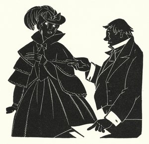 Ilustración para Madame Bovary de Gustave Flaubert (litografía) de John Austen