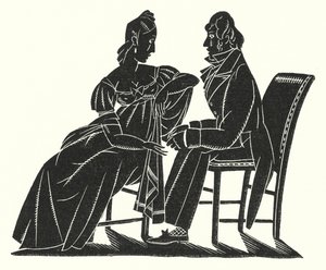Ilustración para Madame Bovary de Gustave Flaubert (litografía) de John Austen