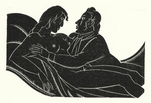 Ilustración para Madame Bovary de Gustave Flaubert (litografía)