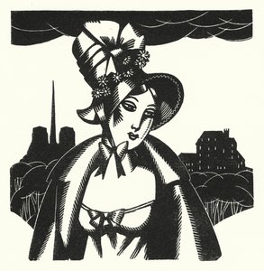 Ilustración para Madame Bovary de Gustave Flaubert (litografía) de John Austen