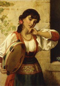 Una bailarina napolitana de John Bagnold Burgess