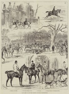 Encuentro en el Césped de los Sabuesos de West Norfolk en Sandringham