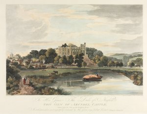 Esta Vista del Castillo de Arundel, 1819 de John Baily