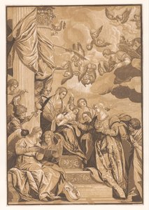 Matrimonio de Santa Catalina
Obras de arte de maestros venecianos (título de la serie)
Opera selectiva (título de la serie) de John Baptist Jackson
