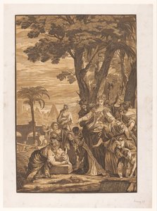 Moisés es encontrado por la hija del Faraón
Obras de arte de maestros venecianos (título de la serie)
Ópera selectiva (título de la serie)