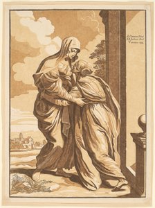 La visitación de John Baptist Jackson, after Annibale Carracci