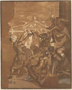 El milagro de San Marcos (lado derecho)