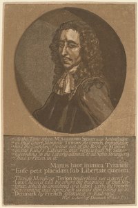Algernon Sidney de John Baptist Jackson, after Justus van Verus
