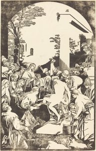La Resurrección de Lázaro de John Baptist Jackson after Leandro Bassano