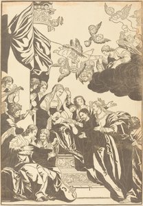 El matrimonio místico de Santa Catalina