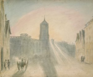 Christ Church desde St Aldates de John Baptist Malchair