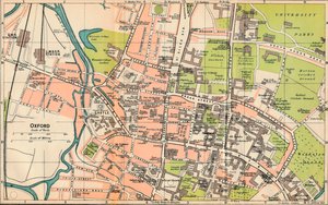 Oxford, siglo XX de John Bartholomew
