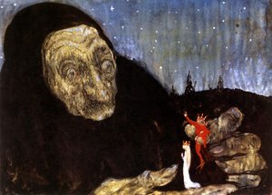 La hechicera y los hijos del rey, 1909