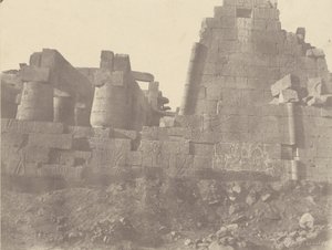 [Karnac, Sala Hipóstila, Muro Norte, Cara Externa, N°1 bis] de John Beasley Greene