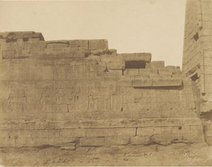 [Karnac, Templo al sur de la Sala Hipóstila, Pared sur (Exterior) de John Beasley Greene
