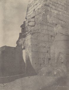 Luxor. Esculturas Históricas del Pilón, Masa Derecha de John Beasly Greene
