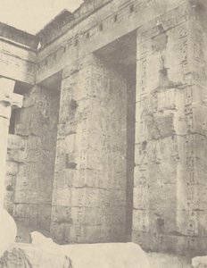 Médinet Habou, Palacio de Ramsés II, Segunda Corte, Lado Este de John Beasly Greene