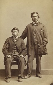 Takerei y Hapimana, c.1863 de John Beattie