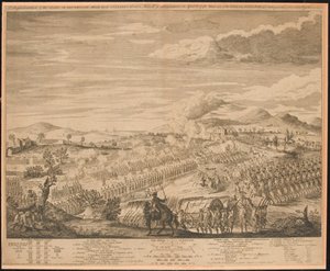 Una Representación de la Batalla en Drunmossie [sic] Moor cerca de Culloden, 16 de Abril de 1746 de John Bowles