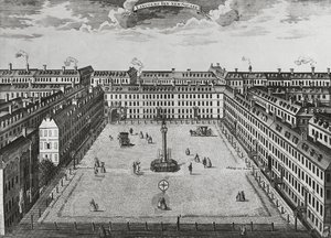 Lincolns Inn New Square, c.1725 de John Bowles
