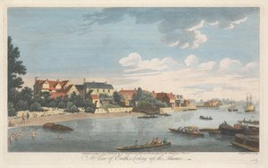Una vista de Erith, mirando hacia el Támesis de John Boydell