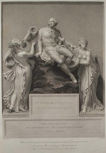 Shakespeare con la Musa de la Literatura y el Genio de la Pintura, 1803